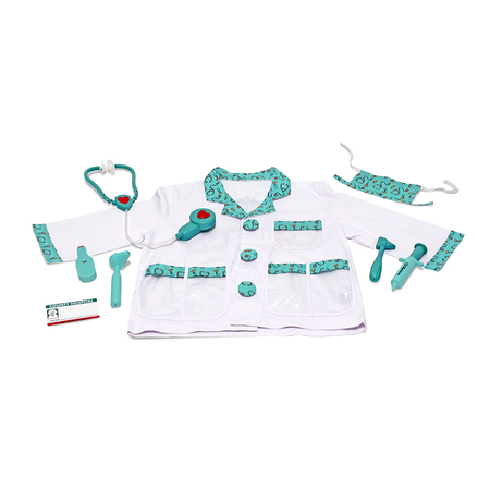 MELISSA & DOUG Doctor Role Play Costume Set 4839